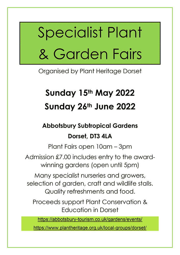 Abbotsbury Plant Fairs